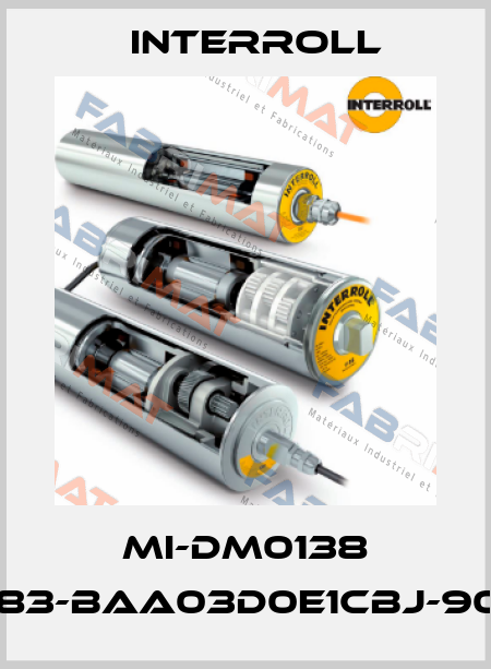 MI-DM0138 DM1383-BAA03D0E1CBJ-907mm Interroll