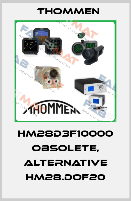 HM28D3F10000 obsolete, alternative HM28.DOF20 Thommen