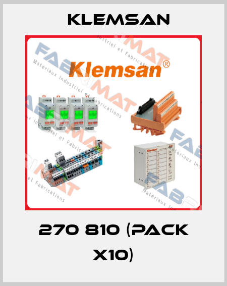 270 810 (pack x10) Klemsan