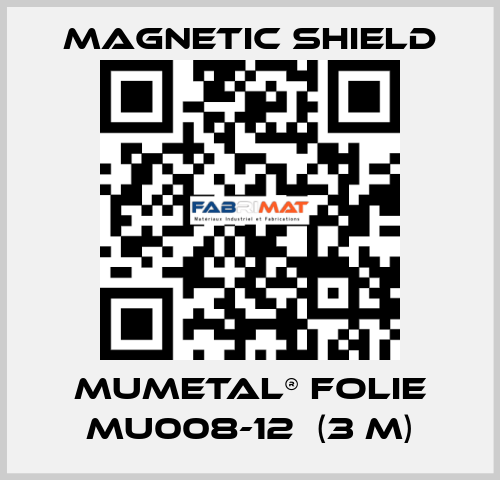 MuMETAL® Folie MU008-12  (3 m) Magnetic Shield