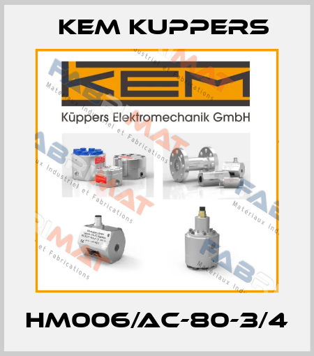 HM006/AC-80-3/4 Kem Kuppers