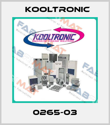 0265-03 Kooltronic