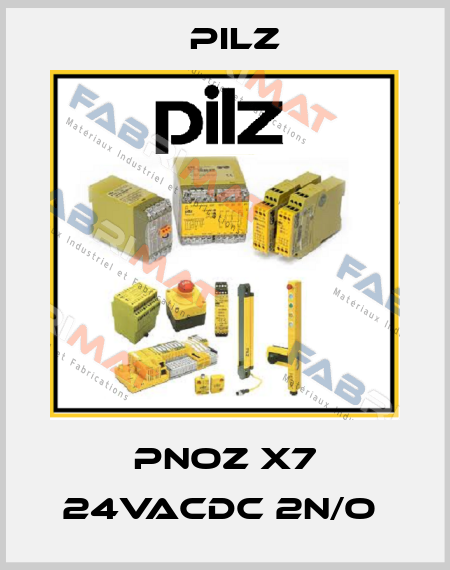 PNOZ X7 24VACDC 2N/O  Pilz