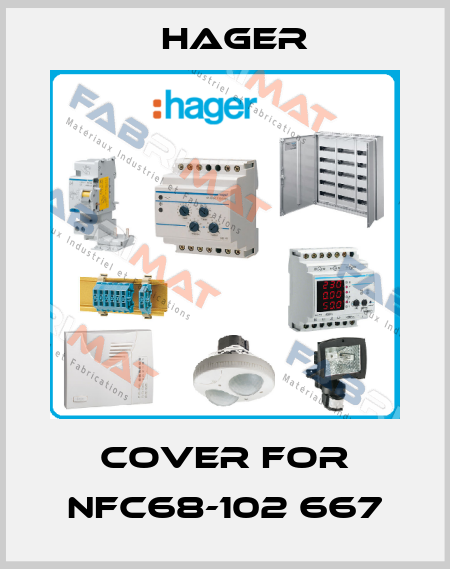 Cover for NFC68-102 667 Hager