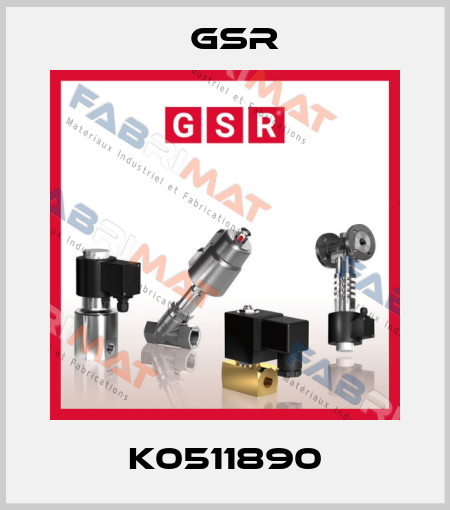 K0511890 GSR