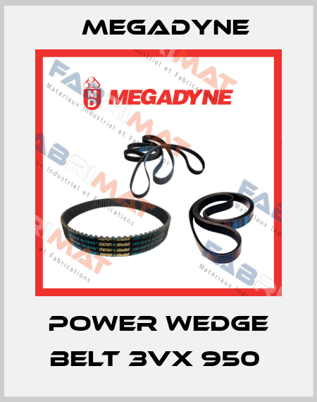 POWER WEDGE BELT 3VX 950  Megadyne
