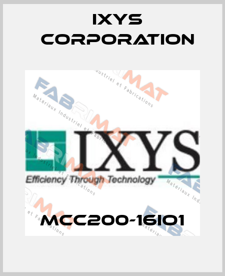 MCC200-16IO1 Ixys Corporation