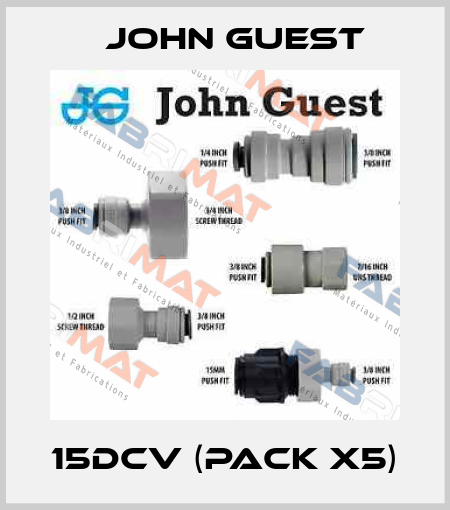 15DCV (pack x5) John Guest