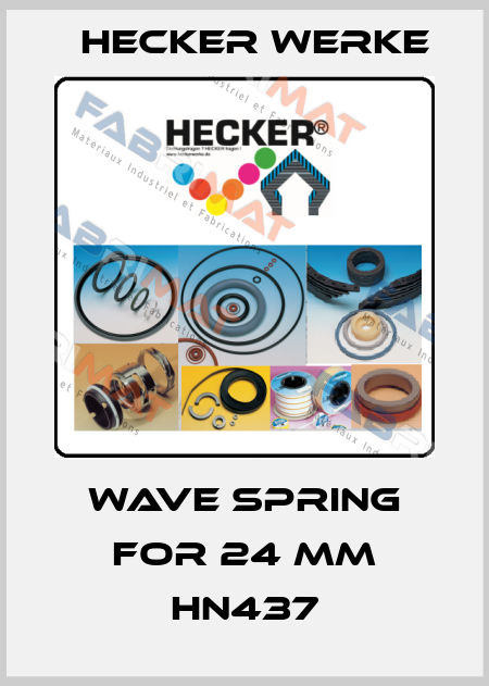 wave spring for 24 mm HN437 Hecker Werke