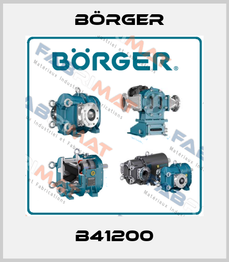 B41200 Börger