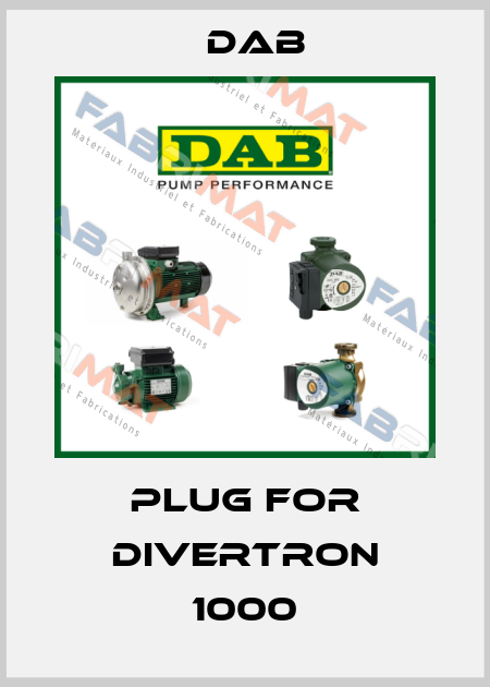 plug for Divertron 1000 DAB