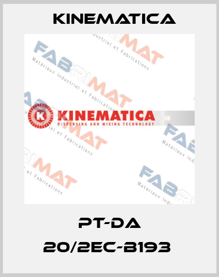 PT-DA 20/2EC-B193  Kinematica