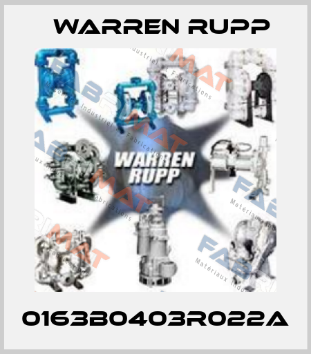 0163B0403R022A Warren Rupp