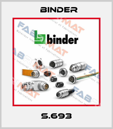 S.693 Binder