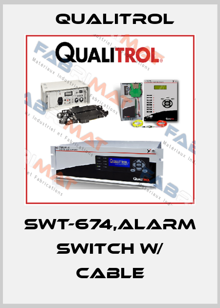 SWT-674,ALARM SWITCH W/ CABLE Qualitrol