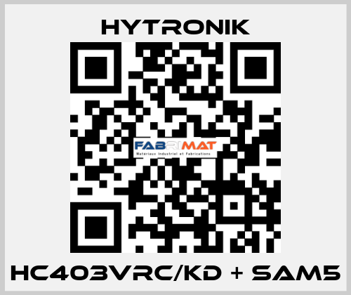 HC403VRC/KD + SAM5 HYTRONIK