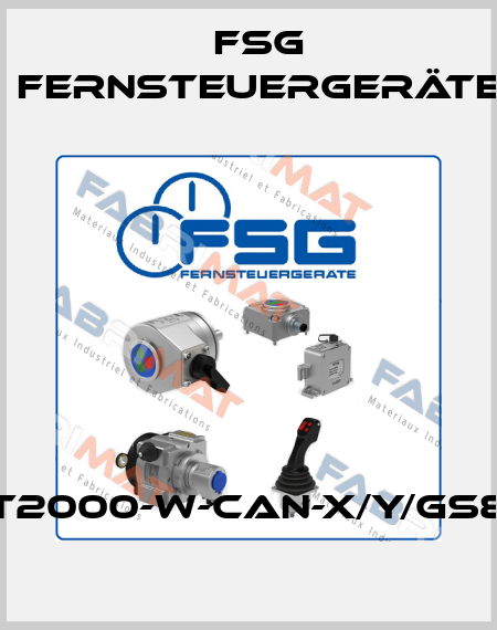 ST2000-W-CAN-x/y/GS82 FSG Fernsteuergeräte