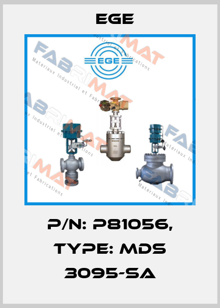 p/n: P81056, Type: MDS 3095-SA Ege