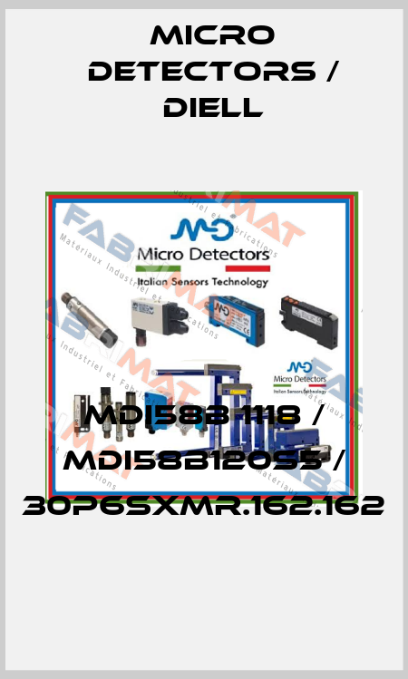 MDI58B 1118 / MDI58B120S5 / 30P6SXMR.162.162
 Micro Detectors / Diell