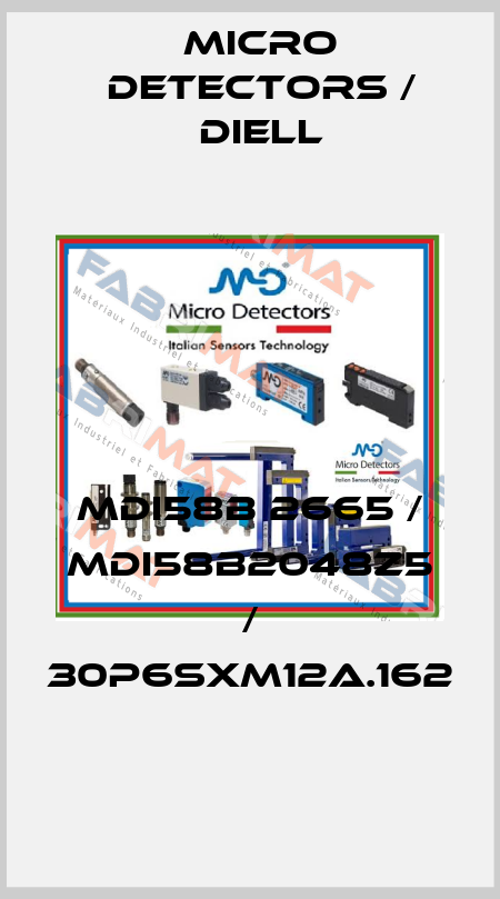 MDI58B 2665 / MDI58B2048Z5 / 30P6SXM12A.162
 Micro Detectors / Diell