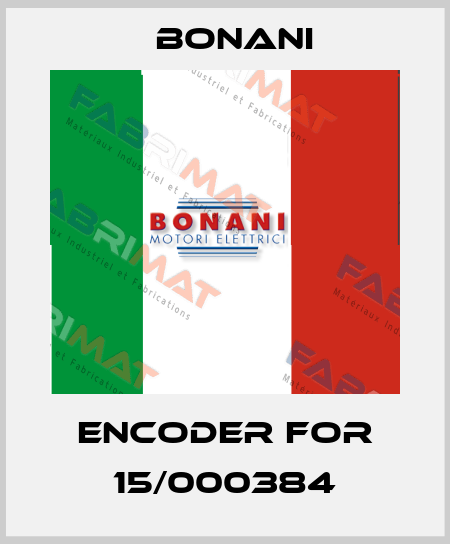 Encoder for 15/000384 Bonani