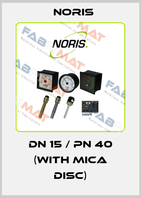DN 15 / PN 40 (with mica disc) Noris