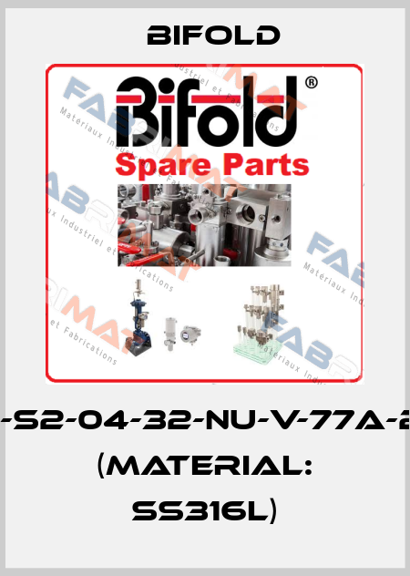 FP06P-S2-04-32-NU-V-77A-24D-35 (Material: SS316L) Bifold