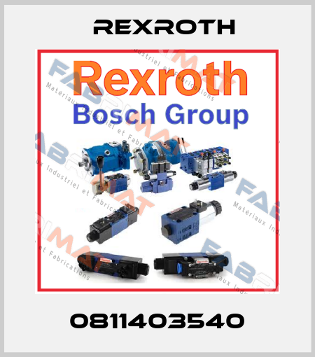 0811403540 Rexroth