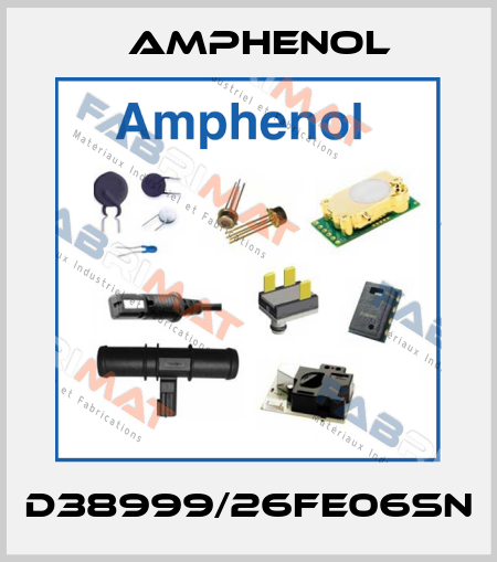D38999/26FE06SN Amphenol