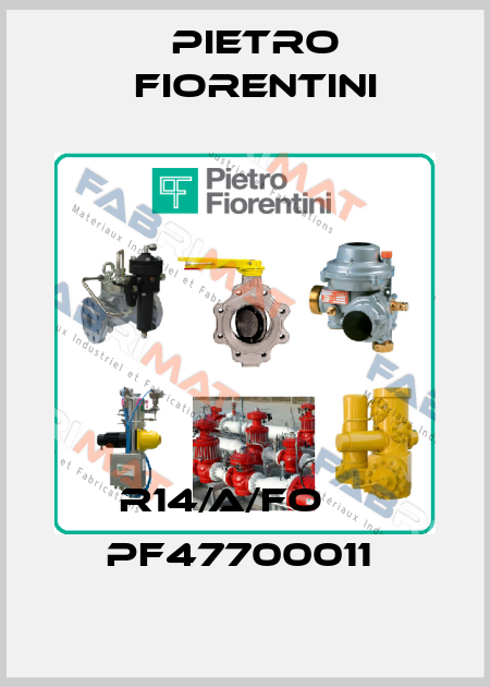 R14/A/FO     PF47700011  Pietro Fiorentini