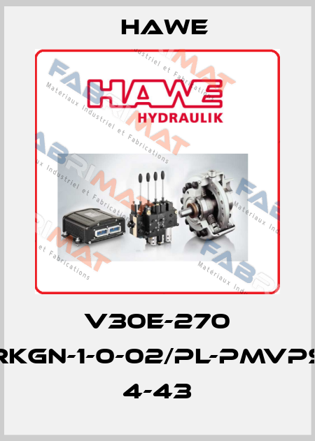 V30E-270 RKGN-1-0-02/PL-PMVPS 4-43 Hawe