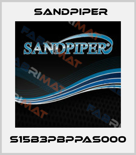 S15B3PBPPAS000 Sandpiper