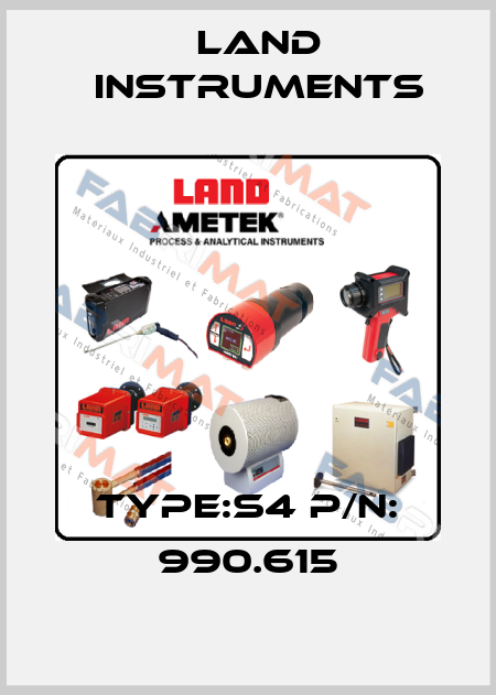 Type:S4 P/N: 990.615 Land Instruments