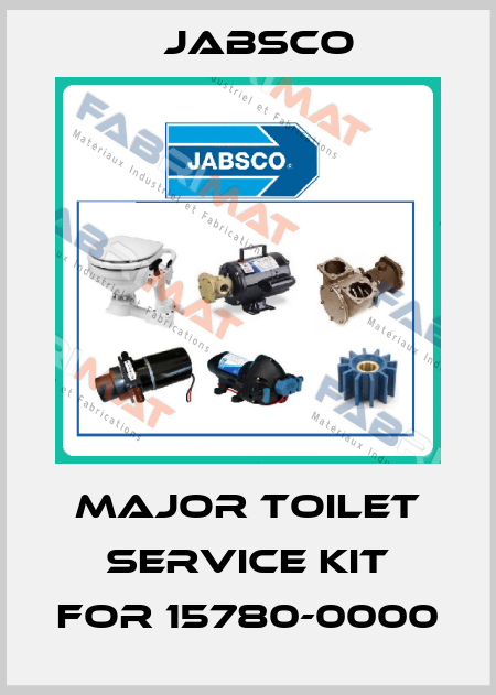 Major Toilet Service Kit for 15780-0000 Jabsco