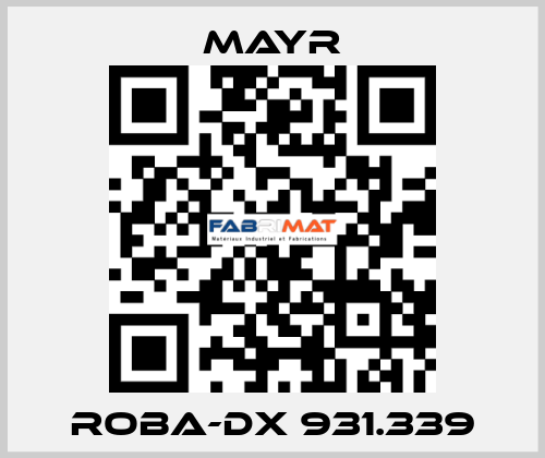 ROBA-DX 931.339 Mayr