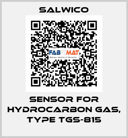 sensor for hydrocarbon gas, type TGS-815 Salwico