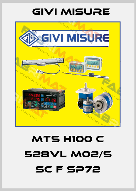 MTS H100 C 528VL M02/S SC F SP72 Givi Misure