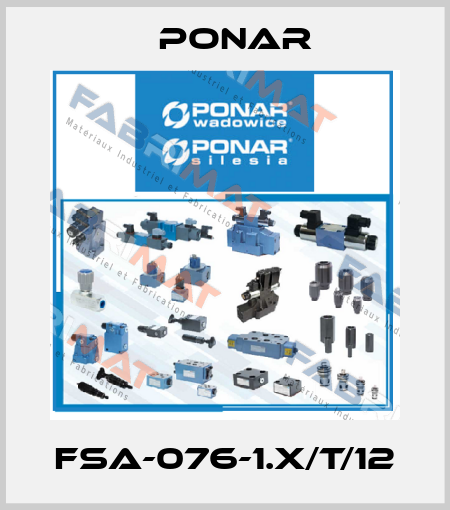 FSA-076-1.X/T/12 Ponar