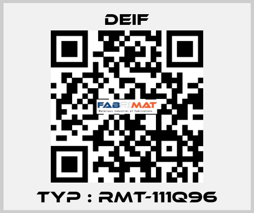 Typ : RMT-111Q96 Deif