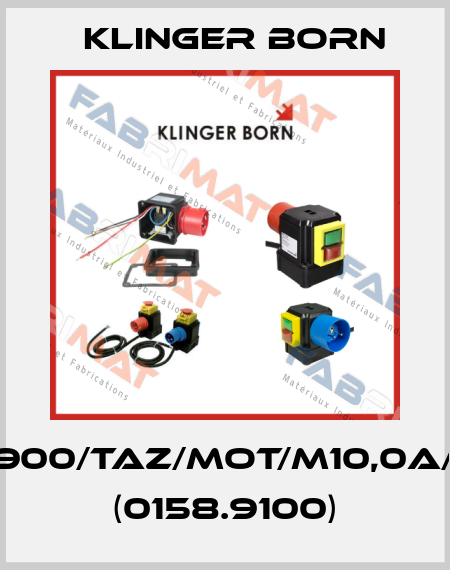 K900/TAZ/Mot/M10,0A/P (0158.9100) Klinger Born