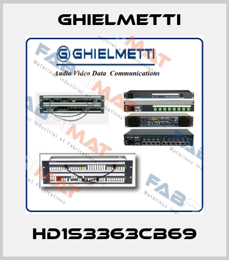 HD1S3363CB69 Ghielmetti