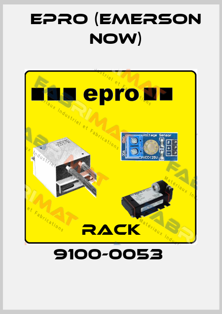 RACK 9100-0053  Epro (Emerson now)