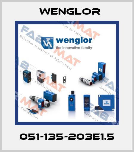051-135-203E1.5 Wenglor