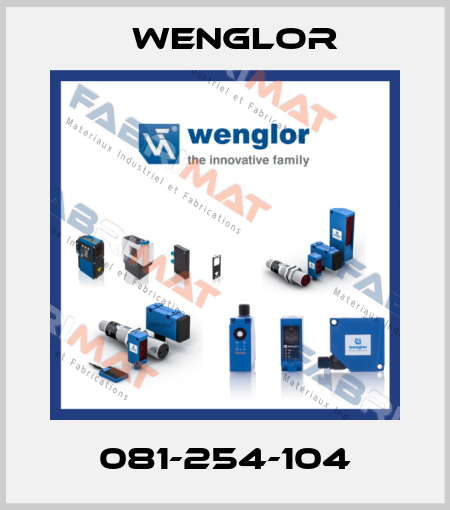 081-254-104 Wenglor