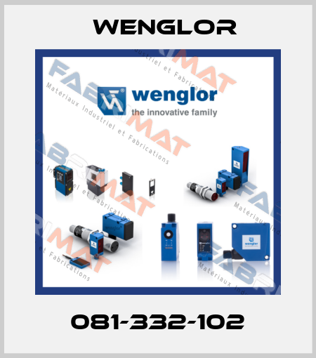 081-332-102 Wenglor
