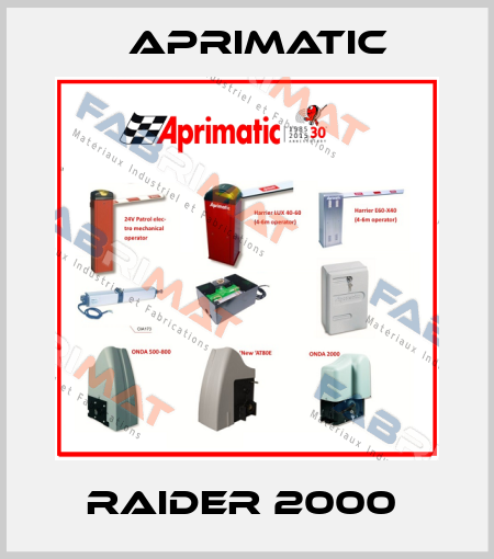 raider 2000  Aprimatic