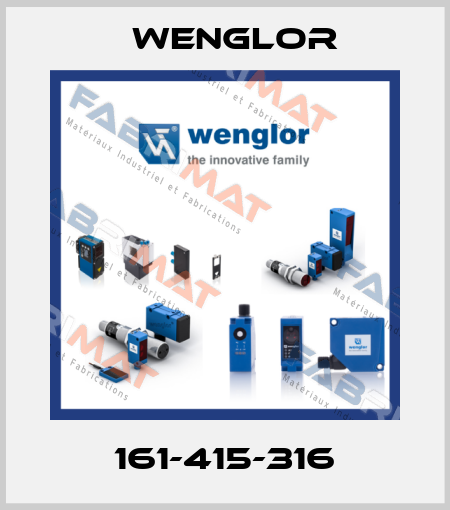 161-415-316 Wenglor