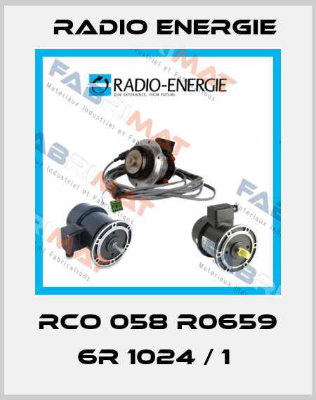 RCO 058 R0659 6R 1024 / 1  Radio Energie