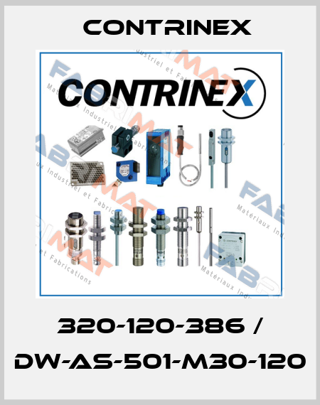 320-120-386 / DW-AS-501-M30-120 Contrinex