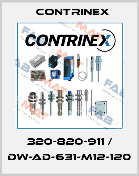 320-820-911 / DW-AD-631-M12-120 Contrinex